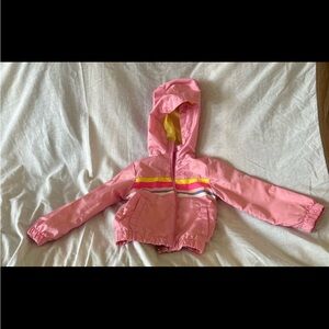 Rain jacket girl